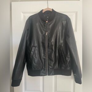 H&M Black Bomber Jacket